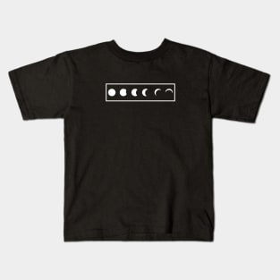 Phases of Moon By Minimal DM Kids T-Shirt